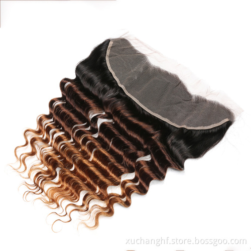 Best quality ombre and 613 Bundles Raw Virgin Cuticle Aligned Hair Human Hair Weave Loose Deep Wholesale Indian hair extension